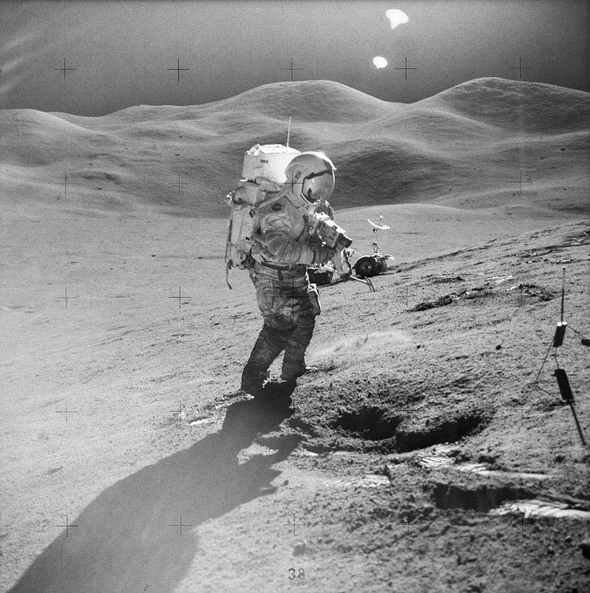 Apollo 15 mission moon landing David Scott | The Sculpture on the Moon